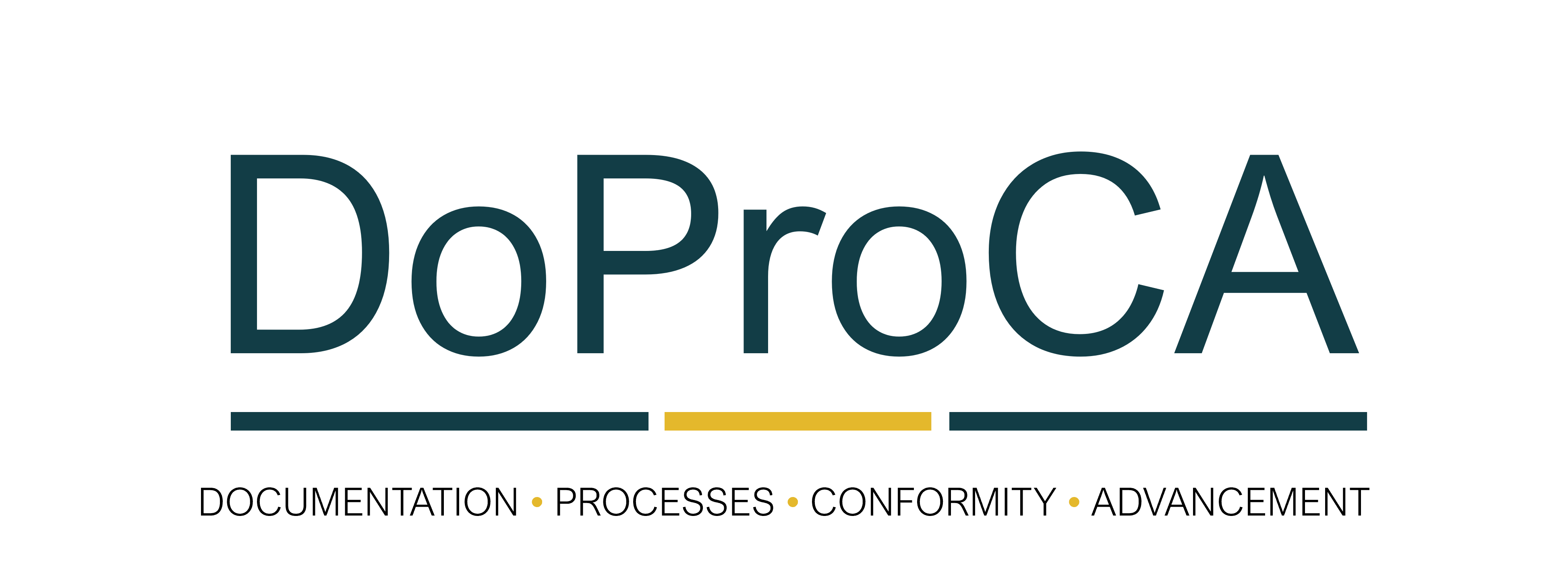 DoProCA – Documentation, Processes, Conformity, Advancement